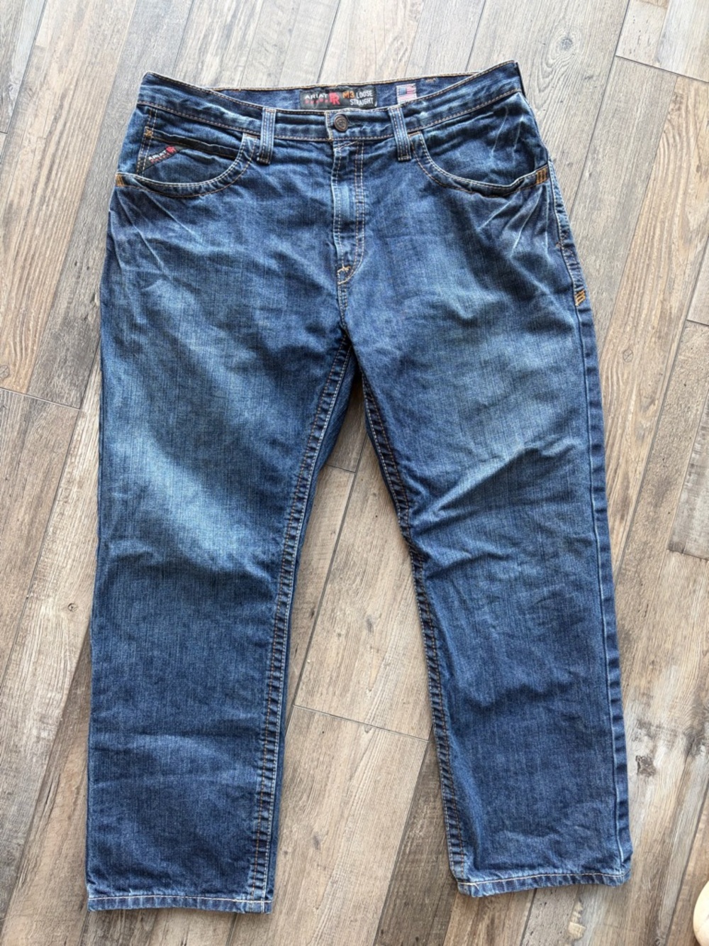 Men’s Ariat FR M3 Loose Straight Jeans